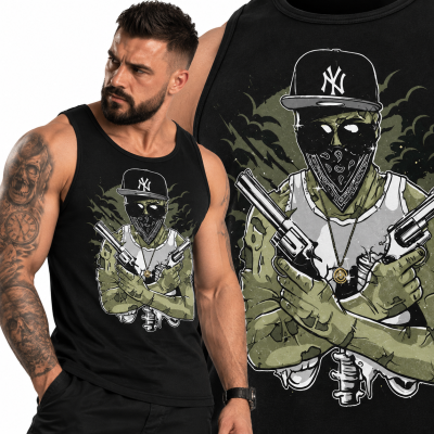 TANK TOP HORROR GANGSTA ZOMBIE
